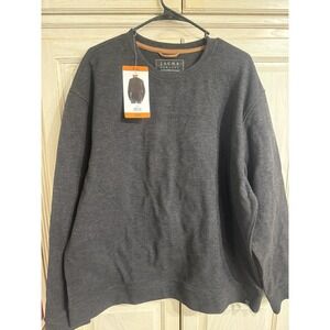 Jachs NY Mens Black Wool Blend Long Sleeve Crewneck Pullover Sweater NEW 2XL